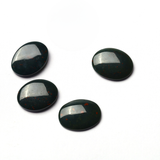 Bloodstone Oval Single Bevel Buff Top (SBBT) Both Side Polished AAA Grade Size 12x16 MM 20 Pcs Weight 104 Cts