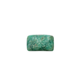 Emerald Cushion Shape Carving AAA Grade 1 Pcs Weight 103.15 Cts