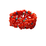 Multi Stone Handmade Stretchable Bracelet