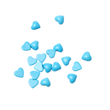 Turquoise (Stabilized) Heart AAA Grade Both Side Polished Size 6 MM 50 Pcs Weight 21 Cts