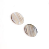 Botswana Agate Oval Flat Top Straight Side (FTSS) Both Side Polished AAA Grade Size 22x30 MM 5 Pcs Weight 98 Cts