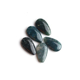 Green Moss Agate Fancy Shape Both Side Polished AAA Grade Size 16x27x6 MM 10 Pcs Weight 189 Cts