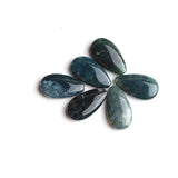 Green Moss Agate Fancy Shape Both Side Polished AAA Grade Size 16x27x6 MM 10 Pcs Weight 189 Cts