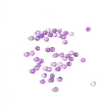 Amethyst Round Cabochon AA Grade Both Side Polished Size 4 mm 200 Pcs Weight 45 Cts