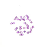 Amethyst Round Cabochon AA Grade Both Side Polished Size 4 mm 200 Pcs Weight 45 Cts