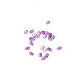 Amethyst Oval Cabochon AA Grade Both Side Polished Size 3x5 mm 100 Pcs Weight 21 Cts