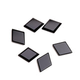 Black Onyx Rhombus AAA Grade Both Side Polished Size 13x24 mm 15 Pcs Weight 110 Cts