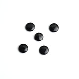 Black Onyx Round Disc Both Side Polished AAA Grade Size 12 mm 20 Pcs Weight 70 Cts