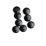Black Onyx Round Disc Both Side Polished AAA Grade Size 14 mm 20 Pcs Weight 97 Cts