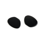 Black Onyx Fancy Flat Top Straight Side (FTSS) AAA Grade Both Side Polished Size 22x30 mm 10 Pcs Weight 173 Cts