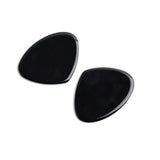 Black Onyx Fancy Flat Top Straight Side (FTSS) AAA Grade Both Side Polished Size 33x42 mm 10 Pcs Weight 266 Cts