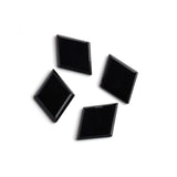 Black Onyx Rhombus AAA Grade Both Side Polished Size 17x23 mm 15 Pcs Weight 134 Cts