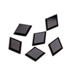 Black Onyx Rhombus Back Half Drilled AAA Grade Both Side Polished Size 13x24 mm 15 Pcs Weight 105 Cts