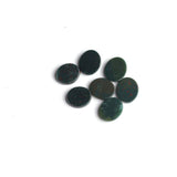 Bloodstone Oval Flat Top Straight Side (FTSS) Both Side Polished AAA Grade Size 10x12 MM 20 Pcs Weight 71 Cts