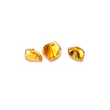 Citrine Fancy Shape Concave Cut Both Side Polished AAA Grade 1 Set Of 3 Pcs Weight 19.20 Cts