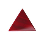 Carnelian Triangle Flat Top Straight Side (FTSS) Both Side Polished AAA Grade Size 30x30x2 MM 10 Pcs Weight 136 Cts