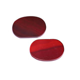 Carnelian Fancy Shape Flat Top Straight Side (FTSS) Both Side Polished AAA Grade Size 24x35x2.5 mm 10 Pcs Weight 195 Cts