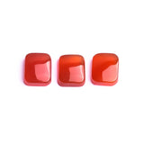 Carnelian Rectangle Cabochon Flat Back AAA Grade Size 12x14 MM 20 Pcs Weight 170 Cts