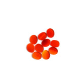 Carnelian Oval Flat Top Straight Side (FTSS) Both Side Polished AAA Grade Size 8x10 MM 50 Pcs Weight 90 Cts