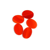 Carnelian Oval Flat Top Straight Side (FTSS) Both Side Polished AAA Grade Size 15x20 MM Lot of 30 Pcs Weight 193 Cts