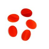 Carnelian Oval Flat Top Straight Side (FTSS) Both Side Polished AAA Grade Size 15x20 MM Lot of 30 Pcs Weight 193 Cts