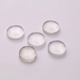 Crystal Round Faceted AAA Grade Both Side Polished Size 20x20x7 mm 10 Pcs Weight 258 Cts