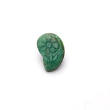 Emerald Carving Fancy Shape AAA Grade 1 Pcs Weight 29.50 Cts
