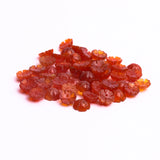 Carnelian Fancy Flower Buttons Center Drilled AAA Grade Size 8 mm 50 Pcs Weight 58 Cts