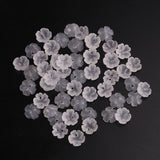 Crystal Fancy Flower Buttons Center Drilled AAA Grade Size 8 mm 50 Pcs Weight 58 Cts