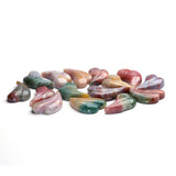 Fancy Jasper Fancy Shape Carving Both Side Polished AAA Grade Size 26x16x6 mm 10 Pcs Weight 158 Cts