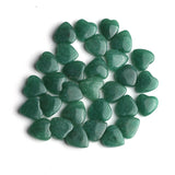 Green Aventurine Heart Double Buff Both Side Polished AAA Grade Size 12x12x4.5 mm Lot of 48 Pcs Weight 248 Cts