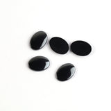 Hematite Oval Single Bevel Buff Top (SBBT) AAA Grade Both Side Polished Size 13x18 mm 30 Pcs Weight 319 Cts