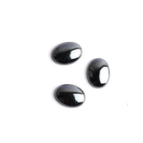 Hematite Oval Cabochon AAA Grade Both Side Polished Size 15x20 mm 10 Pcs Weight 193 Cts