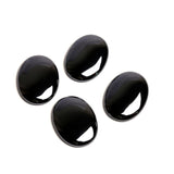 Hematite Oval Single Bevel Buff Top (SBBT) AAA Grade Both Side Polished Size 22x30 mm 5 Pcs Weight 295 Cts