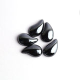 Hematite Fancy Shape Side Drilled AAA Grade Both Side Polished Size 12x20 mm 10 Pcs Weight 184 Cts