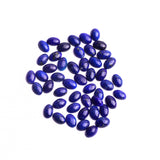Lapis Lazuli Oval Cabochon AAA Grade Flat Back Size 4x6 mm 200 Pcs Weight 72 Cts