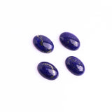 Lapis Lazuli Oval Cabochon AAA Grade Flat Back Size 8x12 mm 50 Pcs Weight 150 Cts