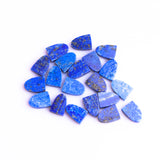 Lapis Lazuli Half Moon Flat Top Straight Side (FTSS) AAA Grade Both Side Polished Size 7x10 mm Lot of 55 Pcs Weight 116 Cts