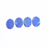 Lapis Lazuli Oval Flat Top Straight Side (FTSS) AA Grade Both Side Polished Size 12x16x2.0-2.5 mm 20 Pcs Weight 92 Cts