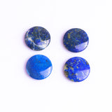 Lapis Lazuli Round Double Buff Disc AAA Grade Size 16 mm 20 Pcs Weight 153 Cts