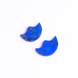 Lapis Lazuli Fancy Shape Both Side Polished AAA Grade Size 15x23 mm 10 Pcs Weight 91 Cts