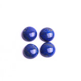 Lapis Lazuli Round Cabochon AAA Grade Flat Back Size 14x14x6 mm Lot of 23 Pcs Weight 246 Cts