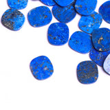 Lapis Lazuli Cushion Shape Flat Top Straight Side (FTSS) AAA Grade Both Side Polished Size 14x16x2 mm 20 Pcs Weight 102 Cts
