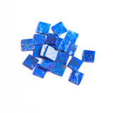 Lapis Lazuli Square Flat Top Straight Side (FTSS) AA Grade Both Side Polished Size 10x10 mm Lot of 47 Pcs Weight 164 Cts