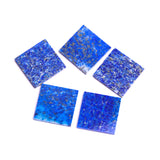 Lapis Lazuli Square Flat Top Straight Side (FTSS) AA Grade Both Side Polished Size 25x25 mm Lot of 14 Pcs Weight 316 Cts