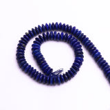 Lapis Lazuli Rondell Beads AAA Grade 10 MM 15 Inch 1 Strand Weight 284 Cts