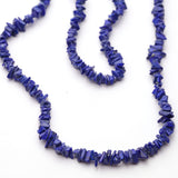 Lapis Lazuli Uncut Necklace 34 Inches A Grade