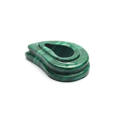 Malachite Fancy Shape Both Side Polished AAA Grade Size 15x22x6.0-7.0 mm 10 Pcs Weight 165 Cts