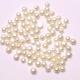 Natural Freshwater Pearl Round Cabochon Fine Luster AAA Grade Size- 4.5-5.0 MM 30 Pcs