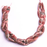 Rhodochrosite Marquise Beads AAA Grade Size- 15x35 MM Length- 16 Inch 1 Strand Weight 453 Cts